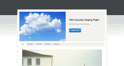 Desktop Screenshot of 18thcasualtystagingflight.com